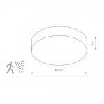 Потолочный cветильник Nowodvorski Arena White (Cерия Arena, Цвет Белый) арт. 10186