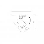 Трековый светильник Nowodvorski Ctls Mono 10235