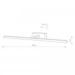 Подсветка для картин Nowodvorski Van Gogh Led Chrome (Cерия Van Gogh Led, Цвет Хром) арт. 10287