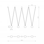 Подвесной светильник Nowodvorski Sling IV Black (Cерия Sling IV, Цвет Черный) арт. 10354