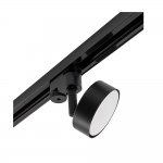 Трековый однофазный светильник Nowodvorski Profile Puck Black (Cерия Profile Puck, Цвет Черный) арт. 10358