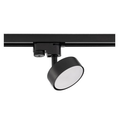 Трековый однофазный светильник Nowodvorski Profile Puck Black (Cерия Profile Puck, Цвет Черный) арт. 10358