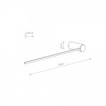 Настенный светильник Nowodvorski Arm Led M Black (Cерия Arm Led M, Цвет Черный) арт. 10366