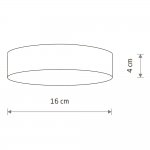 Потолочный cветильник Nowodvorski Lid Round Led White (Cерия Lid Led, Модель круглая, Цвет Белый) арт. 10403