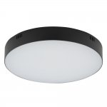 Потолочный cветильник Nowodvorski Lid Round Led Black (Cерия Lid Led, Модель круглая, Цвет Черный) арт. 10410