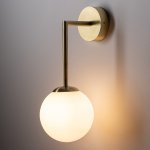 Настенный светильник Nowodvorski Agave Brass (Cерия Agave, Цвет Латунь) арт. 10526