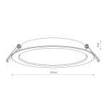 Встраиваемый светильник Nowodvorski Mykonos Led White (Cерия Mykonos Led, Цвет Белый) арт. 10543