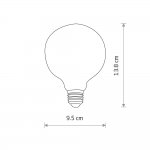 Лампа светодиодная Nowodvorski Vintage Led Transparent (Cерия Vintage Led, Цвет Прозрачный) арт. 10593