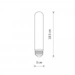 Лампа светодиодная Nowodvorski Vintage Led Transparent (Cерия Vintage Led, Цвет Прозрачный) арт. 10595