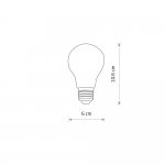 Лампа светодиодная Nowodvorski Vintage Led Transparent (Cерия Vintage Led, Цвет Прозрачный) арт. 10596