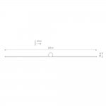 Настенный светильник Nowodvorski Spin Led L Black (Cерия Spin Led L, Цвет Черный) арт. 10622