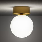 Потолочный cветильник Nowodvorski Kier S Satine Gold (Cерия Kier S, Цвет Сатиновое Золото) арт. 10623