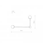 Настенный светильник Nowodvorski Orbit Black (Cерия Orbit , Цвет Черный) арт. 10638