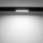 Трековый магнитный светильник Nowodvorski Lvm Line Black (Cерия Lvm Line, Цвет Черный) арт. 10651