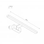 Подсветка для зеркал Nowodvorski Cezanne Led L Black (Cерия Cezanne Led L, Цвет Черный) арт. 10678