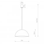 Подвесной светильник Nowodvorski Hemisphere Super S White (Cерия Hemisphere Super S, Цвет Белый) арт. 10695