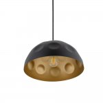 Подвесной светильник Nowodvorski Hemisphere Hit S Black/Satine Gold (Cерия Hemisphere Hit S, Цвет Черный/Сатиновое золото) арт. 10702