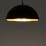 Подвесной светильник Nowodvorski Hemisphere Hit L Black/Satine Gold (Cерия Hemisphere Hit L, Цвет Черный/Сатиновое золото) арт. 10703