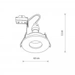 Встраиваемый светильник Nowodvorski Acre Brass (Cерия Acre, Цвет Латунь) арт. 10711
