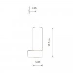 Настенный светильник Nowodvorski Natalie Chrome (Cерия Natalie, Цвет Хром) арт. 10723