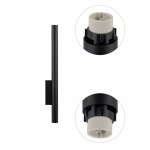 Настенный светильник Nowodvorski Fourty Wall XL Black (Cерия Fourty Wall XL, Цвет Черный) арт. 10759