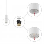 Подвесной светильник Nowodvorski Fourty S White (Cерия Fourty S, Цвет Белый) арт. 10764