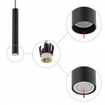 Подвесной светильник Nowodvorski Fourty M Black (Cерия Fourty M, Цвет Черный) арт. 10771