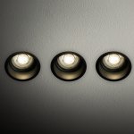 Встраиваемый светильник Nowodvorski Cup 3 Set Black (Cерия Cup 3 Set, Цвет Черный) арт. 10794