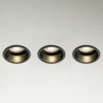 Встраиваемый светильник Nowodvorski Cup 3 Set Black (Cерия Cup 3 Set, Цвет Черный) арт. 10794