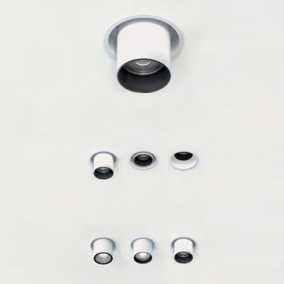 Спот встраиваемый Nowodvorski Mono Slide White/Black (Cерия Mono Slide, Цвет Белый/Черный) арт. 10796