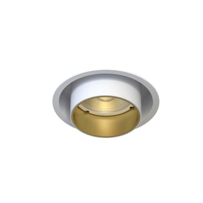 Спот встраиваемый Nowodvorski Mono Slide White/Gold (Cерия Mono Slide, Цвет Белый/Золото) арт. 10797