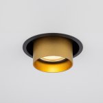 Спот встраиваемый Nowodvorski Mono Slide Gold/Black (Cерия Mono Slide, Цвет Золото/Черный) арт. 10800