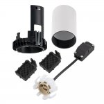 Спот встраиваемый Nowodvorski Mono Slide Trimless White/Black (Cерия Mono Slide Trimless, Цвет Белый/Черный) арт. 10803