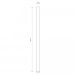 Потолочный cветильник Nowodvorski Fourty L Black (Cерия Fourty L, Цвет Черный) арт. 10823