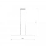 Подвесной светильник Nowodvorski Bar Led S Black (Cерия Bar Led S, Цвет Черный) арт. 10847