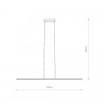 Подвесной светильник Nowodvorski Bar Led M Black (Cерия Bar Led M, Цвет Черный) арт. 10848