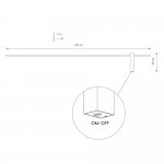 Настенный светильник Nowodvorski Motive Led L Black (Cерия Motive Led L, Цвет Черный) арт. 10851