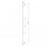 Подвесной светильник Nowodvorski Vertic Led Black (Cерия Vertic Led, Цвет Черный) арт. 10857