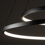 Подвесная люстра Nowodvorski Circolo Led Black (Cерия Circolo Led, Цвет Черный) арт. 10864