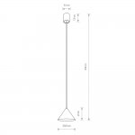 Подвесной светильник Nowodvorski Zenith S Gray (Cерия Zenith S, Цвет Серый) арт. 10881