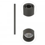 Потолочный cветильник Nowodvorski Fourty M Gray (Cерия Fourty M, Цвет Серый) арт. 10887