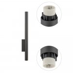 Настенный светильник Nowodvorski Fourty Wall XL Gray (Cерия Fourty Wall XL, Цвет Серый) арт. 10893