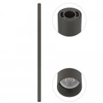 Потолочный cветильник Nowodvorski Fourty XL Gray (Cерия Fourty XL, Цвет Серый) арт. 10899