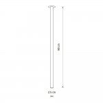 Встраиваемый светильник Nowodvorski Laser 900 Satine Copper (Cерия Laser 900, Цвет Сатиновая Медь) арт. 10916