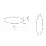 Настенно-потолочный светильник Nowodvorski Circolo Led S Black (Cерия Circolo Led S, Цвет Черный) арт. 10930