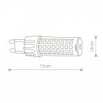 Лампа светодиодная Nowodvorski Bulb White (Cерия Bulb, Цвет Белый) арт. 10933