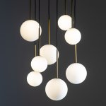 Люстра подвесная Nowodvorski Karo Black/Satine Gold (Cерия Karo, Цвет Черный/Сатиновое золото) арт. 10934