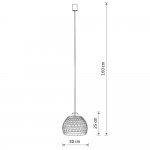 Подвесная люстра Nowodvorski Boho S Wood (Cерия Boho S, Цвет Дерево) арт. 11150