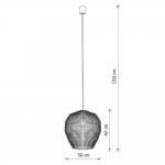 Подвесная люстра Nowodvorski Haiti M Wood (Cерия Haiti M, Цвет Дерево) арт. 11164