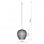 Подвесная люстра Nowodvorski Haiti M Wood (Cерия Haiti M, Цвет Дерево) арт. 11167